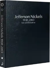 Jefferson Nickels 1938-2003, Date & Mintmark Set P, D & S (Black)