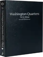 Washington Quarters 1932-1964, Date & Mintmark Set P, D & S (Black)