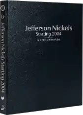 Jefferson Nickels Starting 2004, Date & Mintmark Set P, D & S (Black)