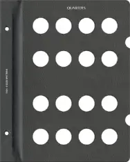 Blank Page, Quarter (Black)