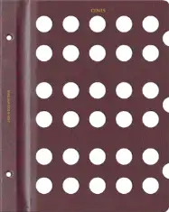 Blank Page, Cent (Burgundy)