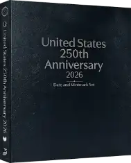 United States 250th Anniversary Collection: 2026 Date & Mintmark Set (Black)