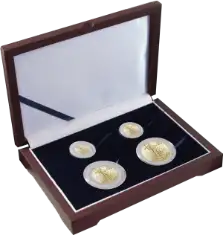 Guardhouse Wood Display Box - GH-W1300: Commonly used for Gold Eagle Set (2S,2L)