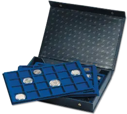 2 Tray Coin "Jewel" Box - MK4TBLLEER