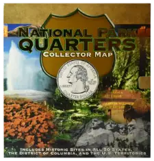 National Park Quarters Foam Map
