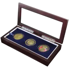 Guardhouse Glass-top Wood Display Box -GH-W1800: (3L)