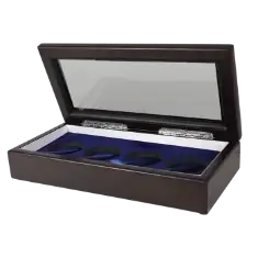Guardhouse Glass-top Wood Display Box -GH-W1800: (4L)