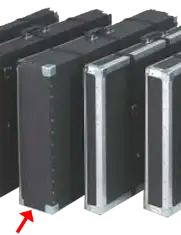 Reinforced Carrying Case For 2 AZ Showcases