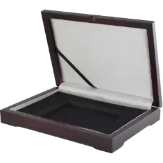 Wood Display Box - Holds the 2 in 1 PCGS Slab