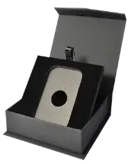 1 Oz Silver Bar Capsule Box with Magnetic Lid and Stand Insert