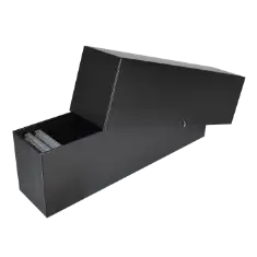 NGC and PCGS Slab Storage Box - Holds 20 Certified Coins (Black)