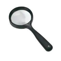 Round Aspheric Hand Magnifier - 5x