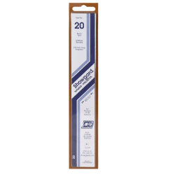 Showgard Mounts - 215mm Strips (Black) - 20x215mm