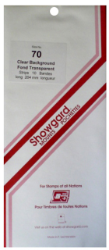 Showgard Mounts - 264mm Strips (Clear) - 70x264mm