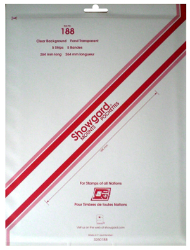 Showgard Showgard Mounts - 264mm Strips (Clear) - 188x264mm
