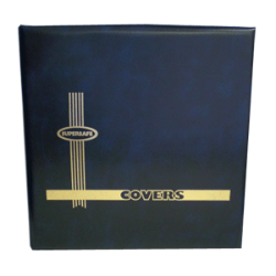 Supersafe #10 Cover Album - Vertical Pocket (Blue)