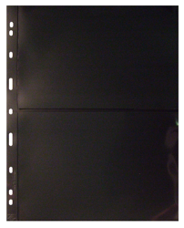2 Pocket Grande Pages for Extra Large Notes, Black - GRANDE2S