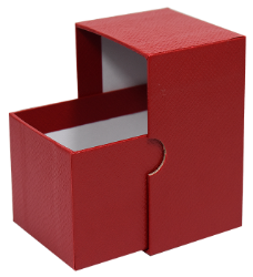 Single Row Slab or Crown Box - 4.5"- Red