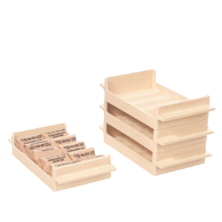 Half Dollar Interlocking Coin Roll Trays