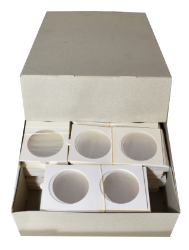 Paper 2.5x2.5 - Bulk Crown Size (500/box)
