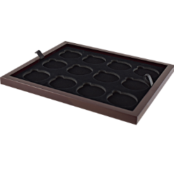 Extra Large Capsule Tray - Holds 12 Round Extra Large Coin Capsules