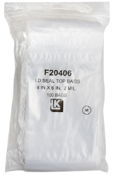 Zip Lock Bag - 4x6 (2 Mil)