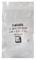 Zip Lock Bag - 4x6 (4 Mil)