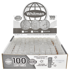 Round Coin Tube-Nickel, 100/box