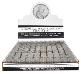 Round Coin Tube-SBA, 100/box
