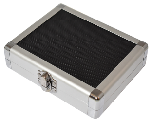 Falcon Series Single Slab Box - Black Aluminum