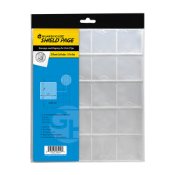 Guardhouse Shield Thumb Cut 20 Pocket (10 pack) Polypropylene Pages