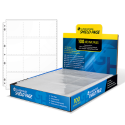 Guardhouse Shield 12 Pocket (100 pack) Polypropylene Pages