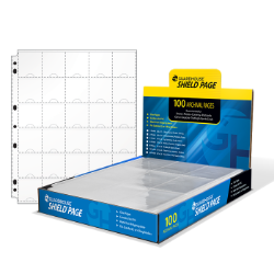 Guardhouse Shield Thumb Cut 30 Pocket (100 pack) Polypropylene Pages