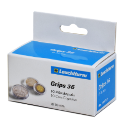 36mm - Coin Capsules (pack of 10)