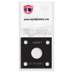 Capital Plastics 144 Coin Holder - SPECIAL ORDER 2x2 - $2.50 LIBERTY