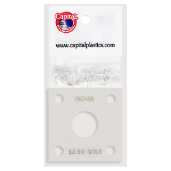 Capital Plastics 144 Coin Holder - SPECIAL ORDER -  $2.50 INDIAN