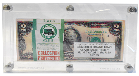 Armored Brand USA Acrylic Bulk Modern Currency Holder