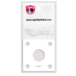 Capital Plastics 144 Coin Holder - Cent