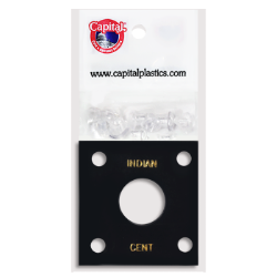 Capital Plastics 144 Coin Holder - Indian Cent