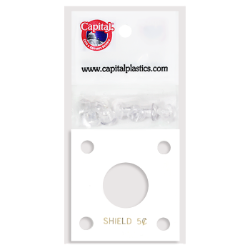 Capital Plastics 144 Coin Holder - Shield Nickel