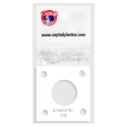 Capital Plastics 144 Coin Holder - Standing Liberty Quarter