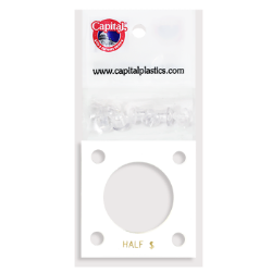 Capital Plastics 144 Coin Holder - Half Dollar