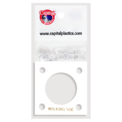 Capital Plastics 144 Coin Holder - Walking Half Dollar