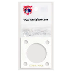 Capital Plastics 144 Coin Holder - Comm Half Dollar