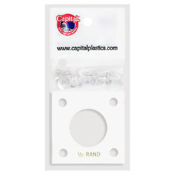 Capital Plastics 144 Coin Holder - 1/2 oz. Krug