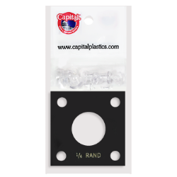 Capital Plastics 144 Coin Holder - 1/4 oz. Krug