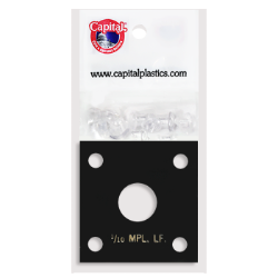Capital Plastics 144 Coin Holder - 1/10 oz. Maple