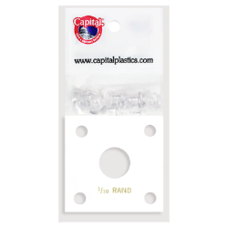 Capital Plastics 144 Coin Holder - 1/10 oz. Krug