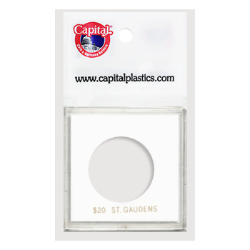Capital Plastics Krown Coin Holder - St. Gaudens $20