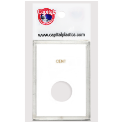 Capital Plastics Caps Coin Holder - Cent